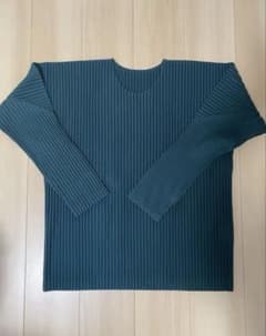 HOMME PLISSÉ ISSEY MIYAKE 長袖　モスグリーン　サイズ３
