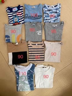 男の子　Tシャツ　まとめ売り　90〜95  11点セットのサムネイル
