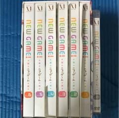 애니메이션 NEW GAME! Blu-ray 전권 세트 + 전권 구입 특전 DVD 첨부