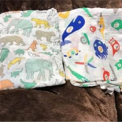 【新品 未使用】おくるみのサムネイル
