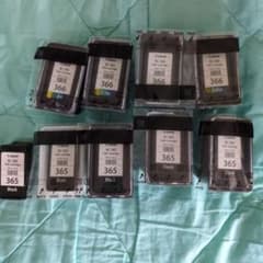 使用済み Canon BC-365 BC-366 インクカートリッジ 9個セットのサムネイル