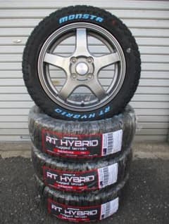 Punch☆HS03+モンスタRT☆165/65R14☆エブリーキャリー Punch様専用☆HS03+モンスタRT☆165/65R14☆エブリーキャリー - メルカリ