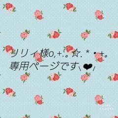 リリィ様o,+:。☆.*・+。専用ページです⸜❤︎⸝‍のサムネイル