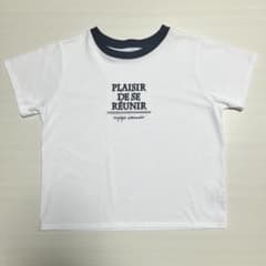 repipi armario ロゴ刺繍 半袖Tシャツ ホワイト Lのサムネイル