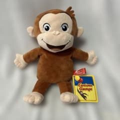 おさるのジョージ プレミアム ぬいぐるみ パペット【タグ付き】