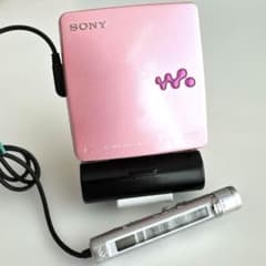極美?DE完動品】SONY HiMD WALKMAN MZ-EH50 ピンク！ - メルカリ