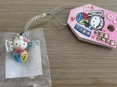 ご当地キティ　幸運ろうバージョン　根付ストラップのサムネイル
