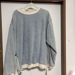 ZARA ライトブルー スウェット Mサイズのサムネイル