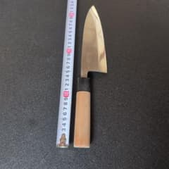 中古 佑成 6寸 出刃包丁 ゴ*ン様 中古 佑成 6寸 出刃包丁 - メルカリ