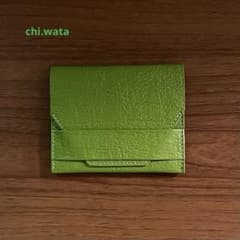 chi.wata チワタ　small wallet 財布　Chiwata オリジナル ユニセックス 極薄 本革 ミニ財布 | 株式会社 chi.wata