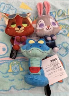 ズートピア2 &you マスコット ぬいぐるみ 3個セット - メルカリ