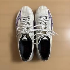 MIZUNO ALPHA サッカースパイク 新品　26.0cm ホワイトのサムネイル