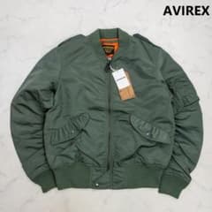 未使用☆ AVIREX L-2B フライトジャケット メンズ L E543 - メルカリ