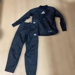 adidas ブラック ピステ・ウィンドブレーカー上160 下150のサムネイル