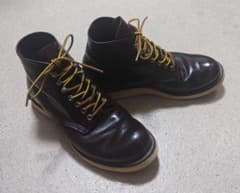 ◆RED WING 8160 四角犬タグ ガラスレザー USA製 26.5cm