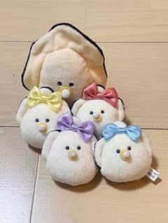 つぶらな瞳の和食屋　牡蠣　キーホルダー（４色）・ぬいぐるみ（1点）セットのサムネイル