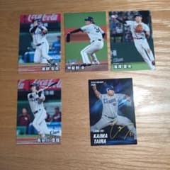 カルビー プロ野球チップスカード2026埼玉西武ライオンズ 5枚セット