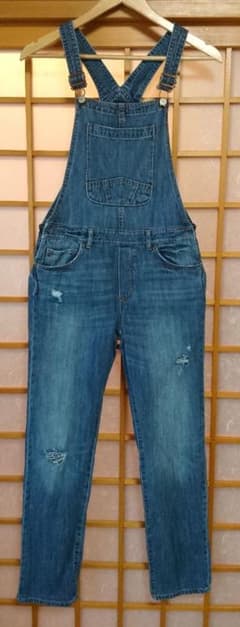 GAP  ダメージ加工 オーバーオール  XXL  150 160のサムネイル