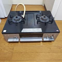 ノーリツ 2口ガスコンロ LW2261TR 都市ガス 20年製 動作良好 - メルカリ