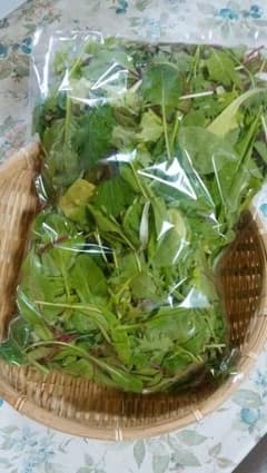 有機野菜のヘビーリーフミックス、レストランの味のサムネイル