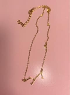 星座モチーフ ネックレス ゴールドカラー 星座アクセサリーのサムネイル