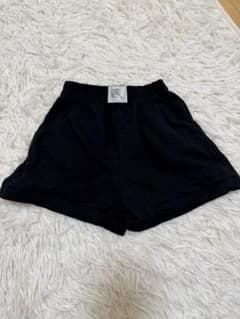 ブラック ショートパンツ 黒 ハーフパンツ 韓国