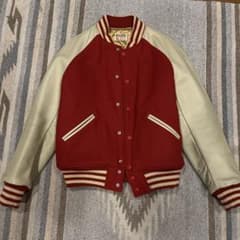 タコ　BALLPARK スタジャン サイズ38 レッド タコ様専用 BALLPARK スタジャン サイズ38 レッド - メルカリ