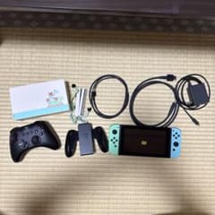 Nintendo Switch あつまれどうぶつの森本体、SDカード、プロコン付