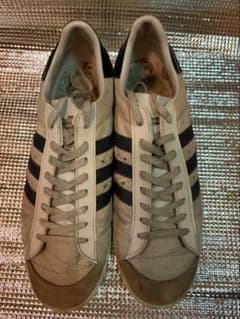 adidas 1976~77スーパースターII 合皮カンガルー革　US10 仏製のサムネイル