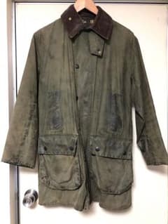 値下げしました。barbour border c34 ダメージありのサムネイル