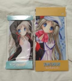 新品未開封 リトルバスターズ! マルチクロス 能美クドリャフカ 2種セットのサムネイル