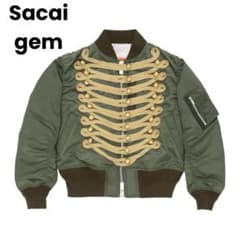 sacai gem サカイ ジェム 16AW DSM別注 ナポレオンMA-1 sacai gem サカイ ジェム 16AW DSM別注 ナポレオンMA-1 - メルカリ