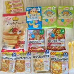 ★値下げ★ベビーフードセット おやつ ホットケーキミックス♡おまけつき♡のサムネイル