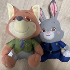 ズートピア ぬいぐるみ マスコット ニック ジュディ
