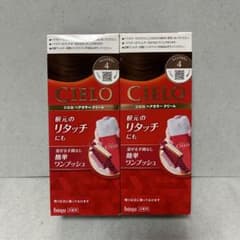 シエロ ヘアカラーEX クリーム 4 ライトブラウン 2個セットのサムネイル