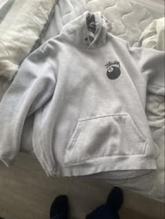 Stussy グレー パーカー 8ボールのサムネイル