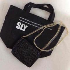 SLY♡クロコ型押しショルダーバッグのサムネイル
