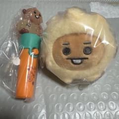 BT21 SHOOKY Plush Clip & Light Stick Charm (Set of 2)