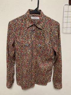 BEAMS LIGHTS LIBERTY社　花柄ウエスタンシャツのサムネイル