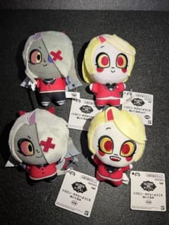 ハズビンホテルへようこそ ぬいぐるみ チャーリー＆ヴァギー 4種セット