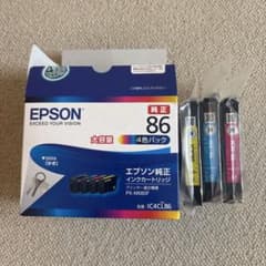 EPSON 純正インクカートリッジ IC4CL86 3色パック - メルカリ