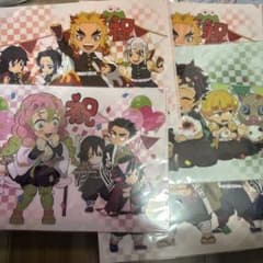 귀멸의 칼날 ufotable 클리어 파일 5장 탄생제 세트 정리 판매