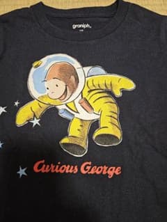 グラニフ×おさるのジョージ　コラボレーションTシャツのサムネイル