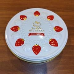 Sablé MICHELLE いちごデザイン缶のサムネイル