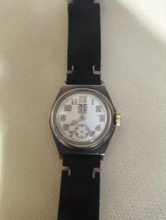 LEATHER＆ SILVER MOTO WT1W 時計 MOTOクオーツ - メルカリ