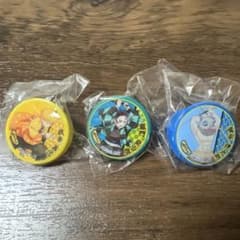 鬼滅の刃 ばかうけオリジナルお菓子クリップ3個セットのサムネイル