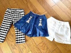 110cmボトムス3点(匿名配送対応・送料込み)のサムネイル