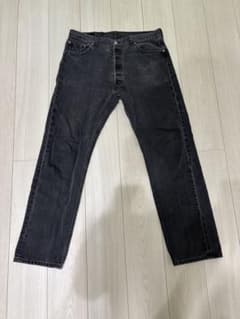90s Levi's 501 ブラック デニムパンツ W36 L32のサムネイル