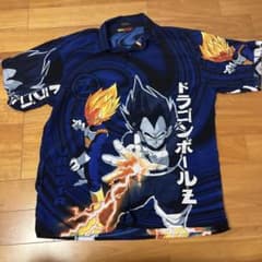 ドラゴンボールZ ベジータ 総柄 アロハシャツのサムネイル