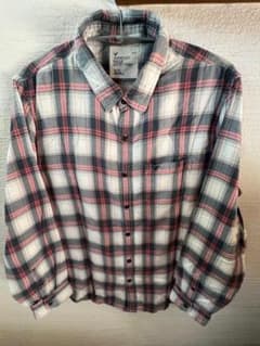 American Eagle Outfitters 長袖チェックシャツのサムネイル
